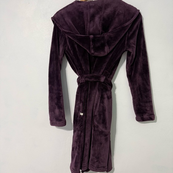 UGG Women's Cozy Dark Purple Robe - Picture 5 of 7